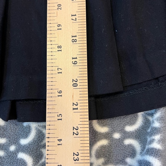 COPY - ❤️💋FUN SEXY FLIRTY SKIRT💋❤️VINTAGE SIZE 10 FIT SIZE 6 COLOR BLACK - Picture 3 of 7